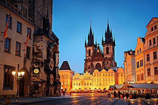 圣母大教堂,老城广场,布拉格,捷克共和国