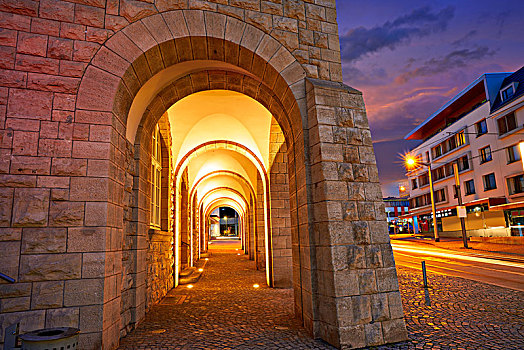 拱门,哈尔茨山,德国,图林根州