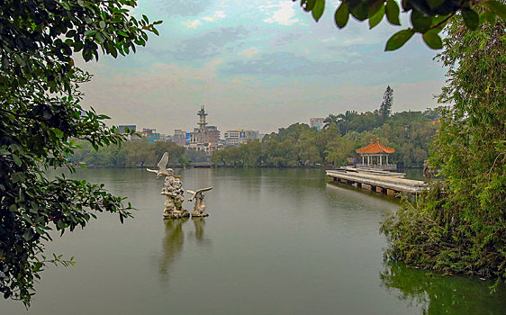 西湖公园_西湖公园图片