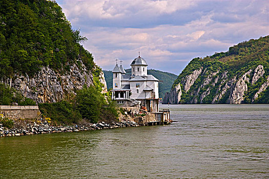 多瑙河,峡谷,铁门,罗马尼亚,保加利亚