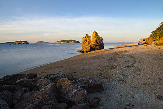 夏末初秋辽宁大连滨海路风光