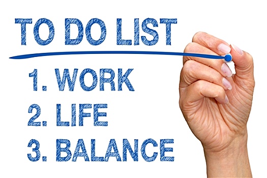 清单,工作,生活,平衡