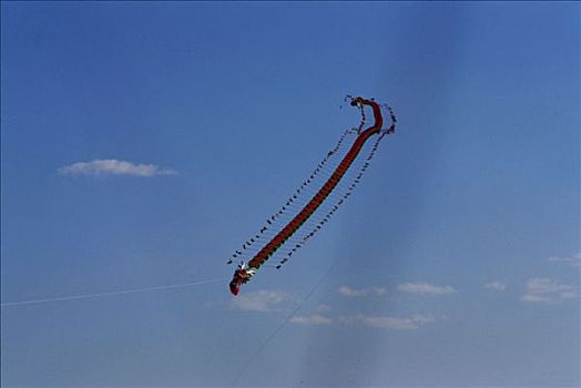 腾空而起的巨型风筝