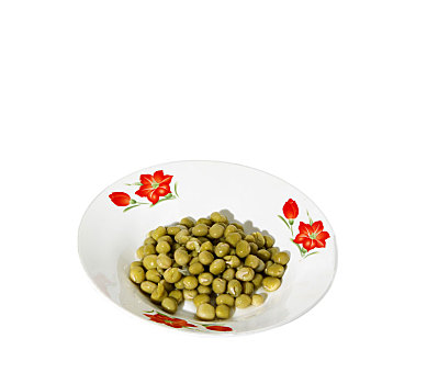 豌豆,绿色食品,碗