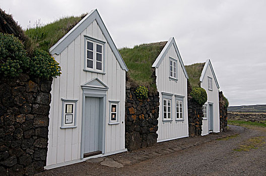 小屋,乡村,冰岛