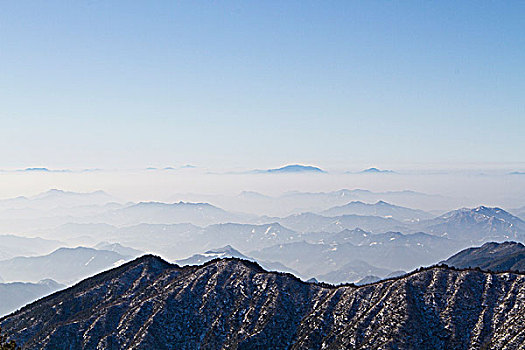 黄山的冬天