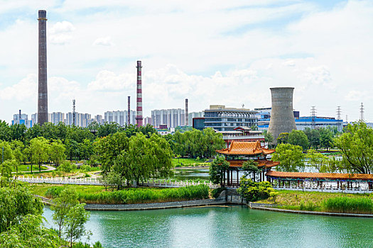 北京市石景山区首钢园首钢工业遗址公园