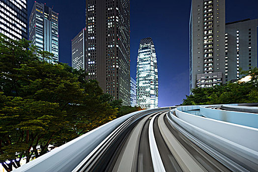 道路,现代建筑,东京