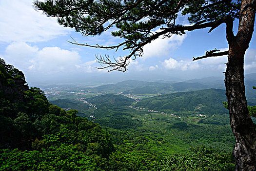 五女山风光