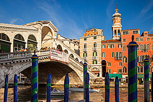雷雅托桥,大运河,威尼斯,意大利