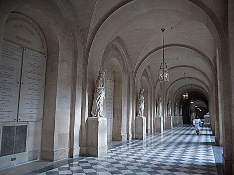 法国凡尔赛宫走廊