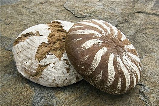 面包,石头