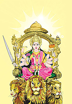 印度教,女神