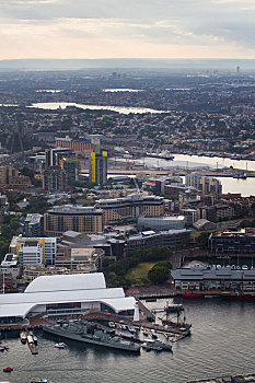 澳洲悉尼,鸟瞰,俯视