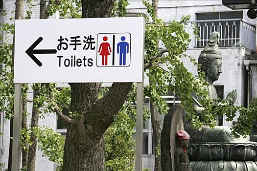 日本,东京,神祠,节日,日本节日,庙宇,地区,公共厕所