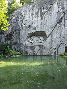 瑞士卢塞恩狮子纪念碑
