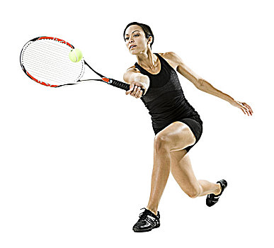 女性,网球手
