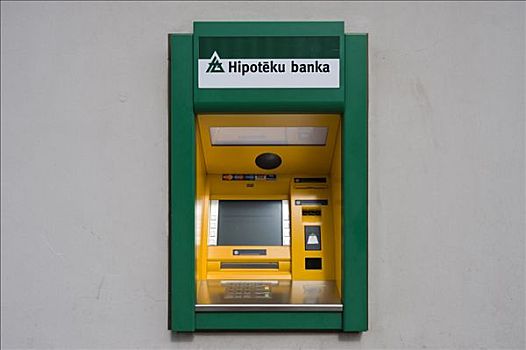 自动取款机,里加,拉脱维亚,波罗的海国家