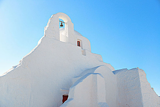 教堂,米克诺斯岛,希腊