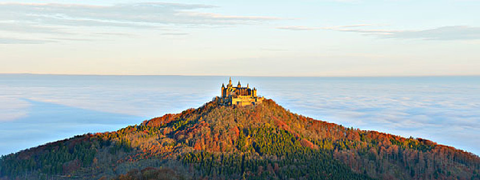 城堡,地区,巴登符腾堡,德国,欧洲