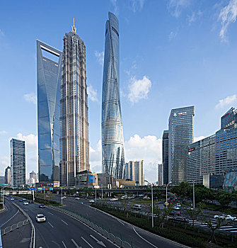 上海市陆家嘴金融中心商圈