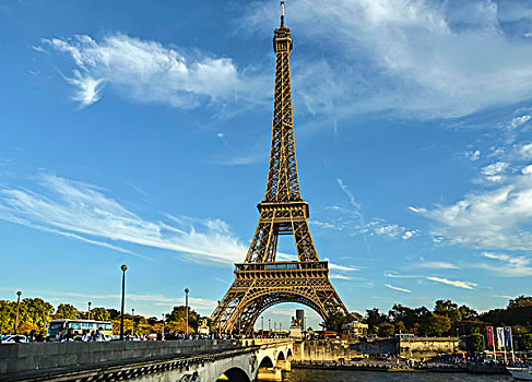 埃菲尔铁塔,巴黎,法兰西岛,法国,欧洲