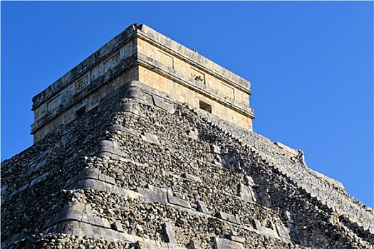玛雅,库库尔坎,卡斯蒂略金字塔,奇琴伊察,墨西哥