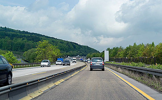 公路,风景,德国