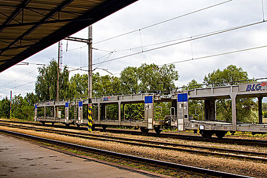 欧洲火车站站台