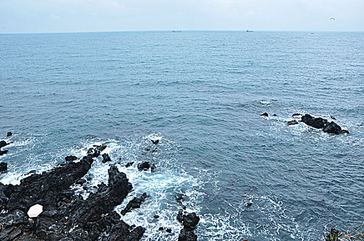韩国济州岛海边风光