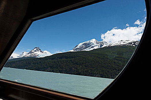 游船,阿根廷湖,洛斯格拉希亚雷斯国家公园,圣克鲁斯省,巴塔哥尼亚,阿根廷