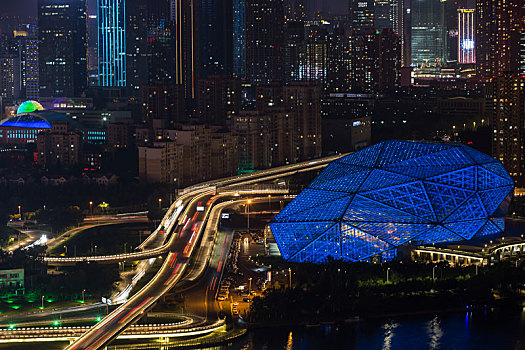 沈阳盛京大剧院夜景