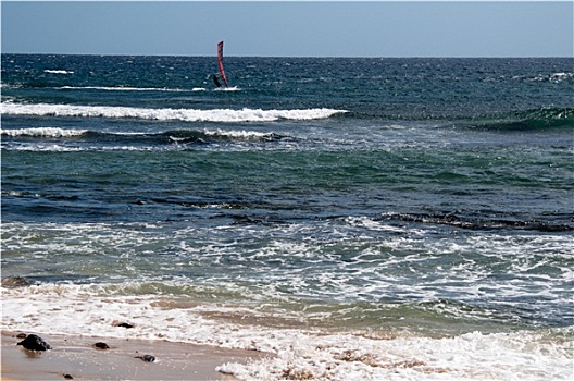 风帆冲浪,兰索罗特岛