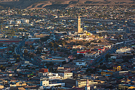 智利,城市风光,穆罕默德,文化中心,日落