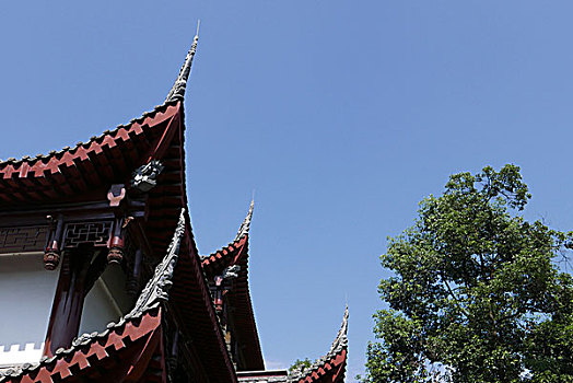 中国古代建筑飞檐屋角