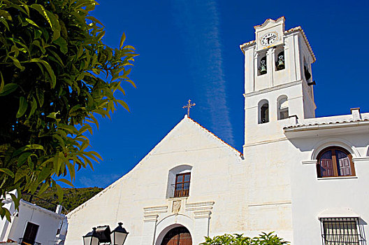 教堂,帕多瓦,17世纪,弗里希里亚纳,山峦,区域,省,哥斯达黎加,安达卢西亚,西班牙,欧洲