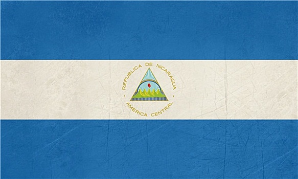欢迎,尼加拉瓜,旗帜,护照