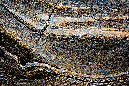 石头,地层,花冈岩,纹理,提契诺河,瑞士,欧洲