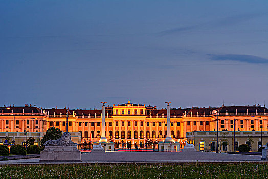 维也纳,城堡,宫殿,户外,正门入口,奥地利