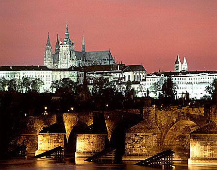 布拉格城堡,大教堂,捷克共和国