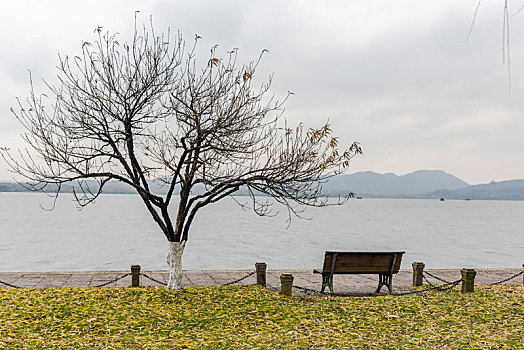 杭州西湖秋景