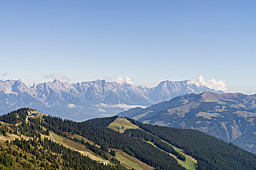 风景,上方,山,巴伐利亚,上巴伐利亚