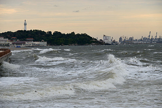 山东烟台海岸风光