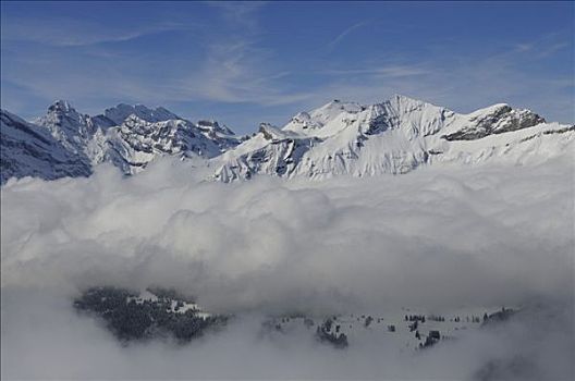 山,希尔特峰,格林德威尔,伯尔尼阿尔卑斯山,瑞士,欧洲