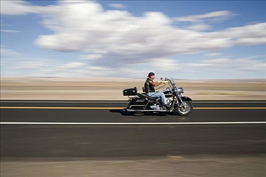 摩托车,历史,66号公路,亚利桑那,美国