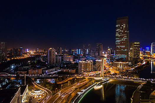 天津城市夜景