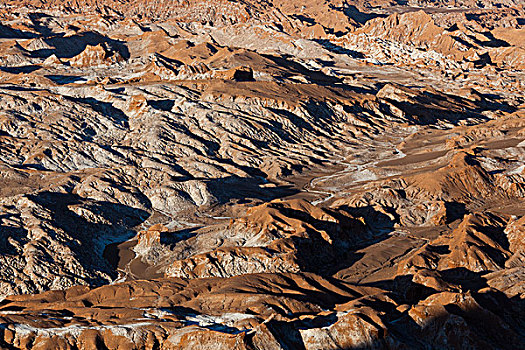 智利,阿塔卡马沙漠,佩特罗,岩石构造