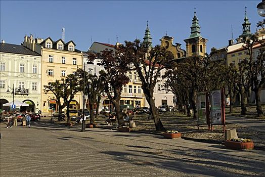 历史,老城,城市广场,波兰
