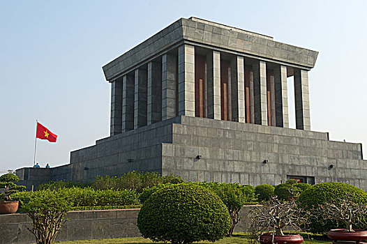 胡志明墓,河内,越南,亚洲
