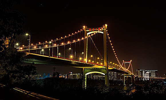 厦门海沧大桥夜景